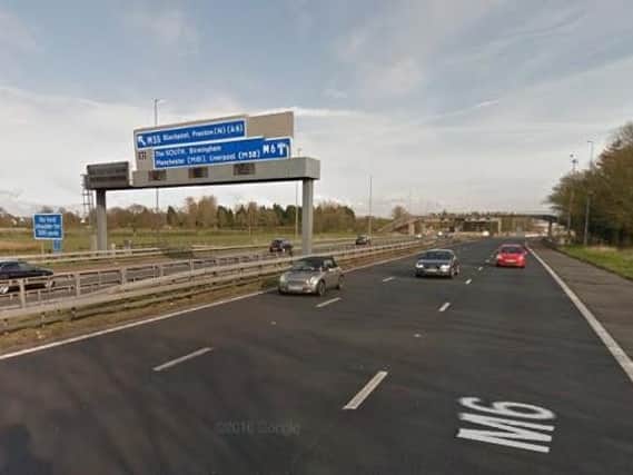 The M6 will be closed overnight on several nights during November to enable essential bridge repairs.