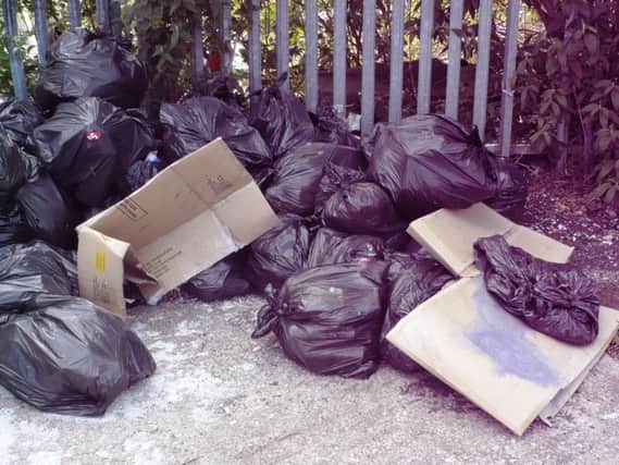 Flytipping linked to tattoo studio