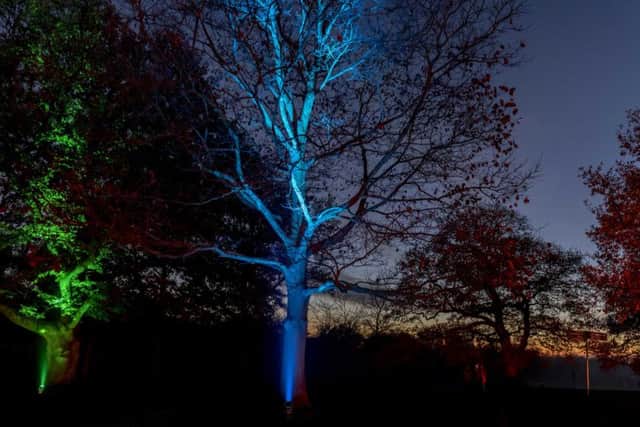 Chorley Council Astley Hall Illuminated with Spark the LED drummers