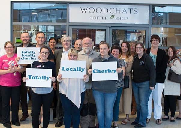 Members of campaign group Totally Locally Chorley
