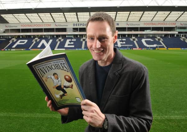 Michael Barrett with his new book about The Invincibles