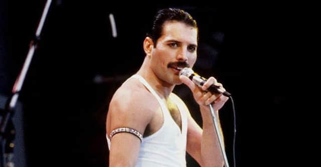 Freddie Mercury pictured in 1985