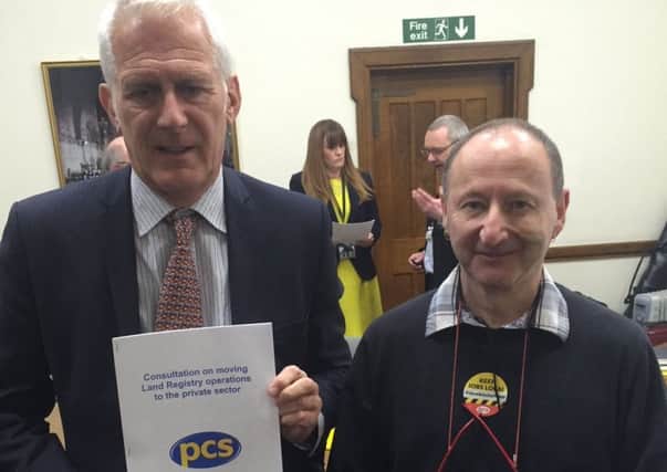 MP Gordon Marsden meeting PCS members