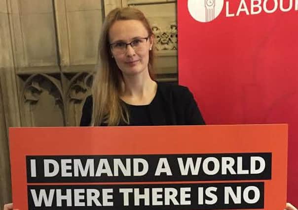 Lancaster MP Cat Smith supports the UN International Day for the Elimination of Violence against Women and Girls.
