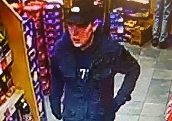 Police want to speak to this man in connection with a bike theft.