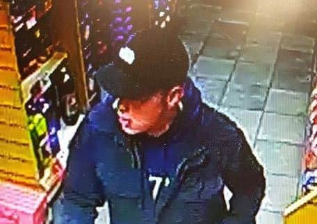Police want to speak to this man in connection with a bike theft.