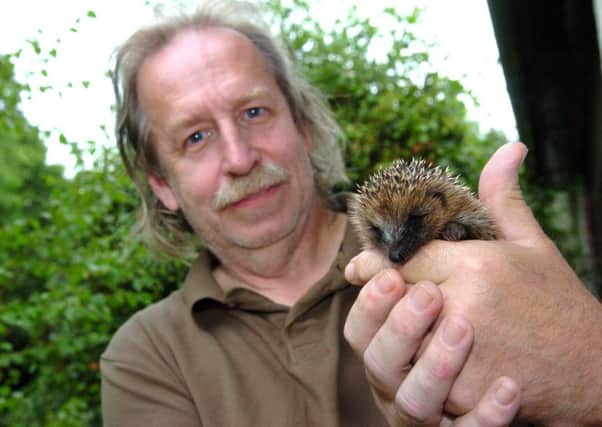 Steve Whalley has cared for hedgehogs for over 20 years