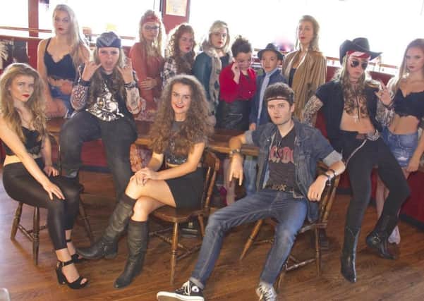 Cast from LATA's forthcoming production of Rock of Ages