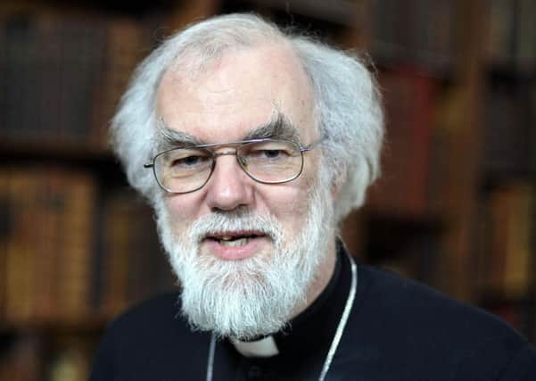 Former Archbishop of Canterbury Dr Rowan Williams