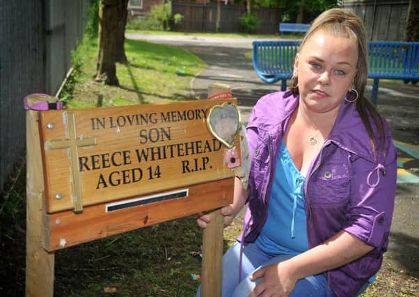 MOURNING: Reeces mum Helen