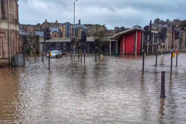 Lancaster bus station was flooded over the weekend of December 5/6.