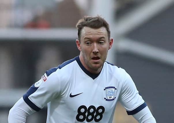 Preston North End's Aidan McGeady in action