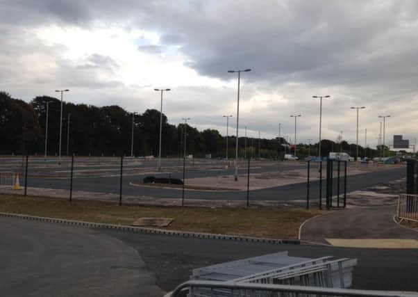 The new Park & Ride in Caton Road, Lancaster.
