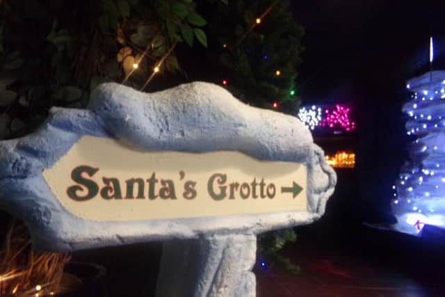 Santa's grotto