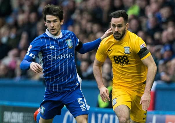 Greg Cunningham in action against Sheffield Wednesday