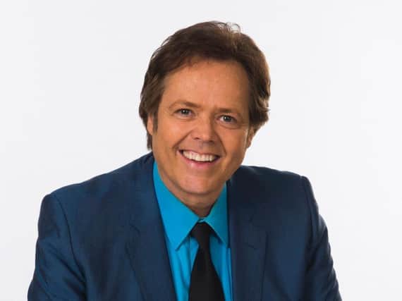 Jimmy Osmond who is set to perform at Burnley Mechanics Theatre for the second year running.