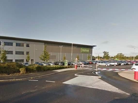 Fire crews were called to the fire at the Waitrose Distribution Centre early this morning.