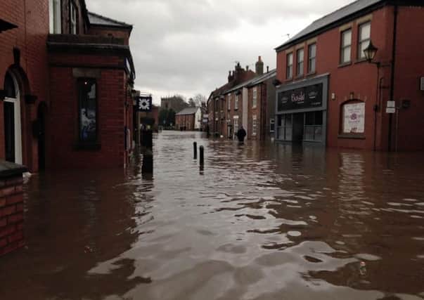 Flooding in Croston