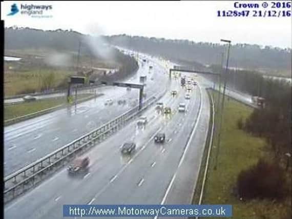 Drivers are experiencing delays on the M6 Southbound