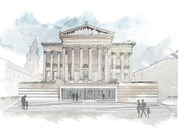 How Preston's Harris could look. Copyright Purcell Architects