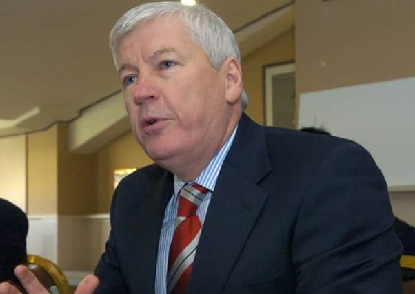 Peter McGuigan, chairman of Morecambe Football Club.