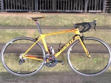 The stolen bike is similar to the one pictured here