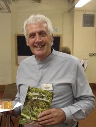 Steve Halliwell, chairman of Preston Gardening Society