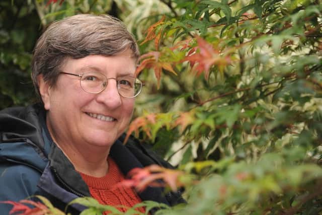 Christine Walkden, gardener, lecturer, trainer, and broadcaster, who is to speak with members of Preston Gardening Society in September