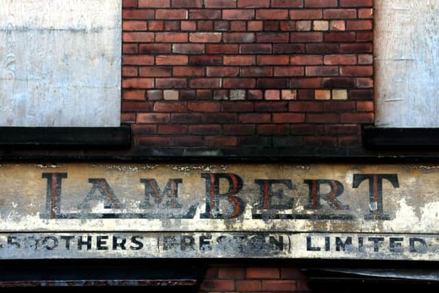 Lambert Court Press, the former printworks on Glovers Court in Preston, before the transformation