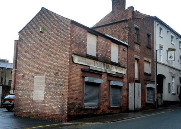 Lambert Brothers printing press, the former printworks on Glovers Court in Preston