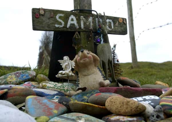 Sambo's Grave at Sunderland Point.