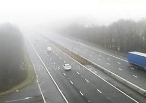 The M6 near Junction 33, Lancaster. Photo: Highways England