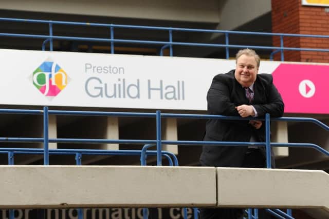 Photo Neil Cross
The official handover of the Preston Guild Hall from the council to Simon Rigby