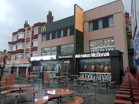 McDonalds is missing its iconic 'M'