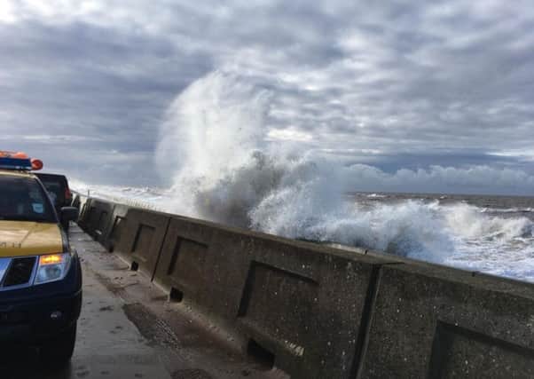 The Coastguard has urged people not to ignore signs saying the Prom is closed