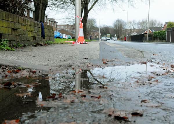 Pool Street, Wigan, as some residents woke up to flood water in their homes