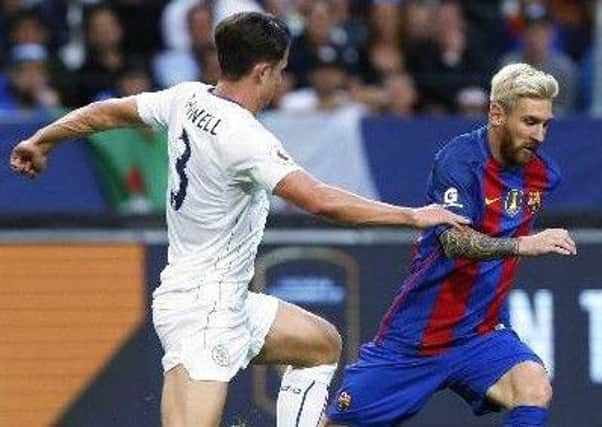 Lionel Messi has reportedly been the subject of talks between Manchester City and Barcelona