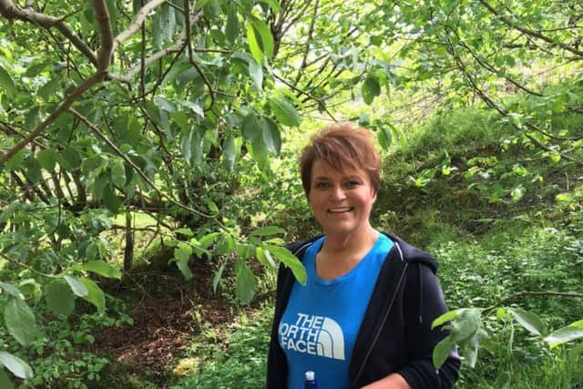 Ruth Watkinson now enjoys running and taking part in charity runs