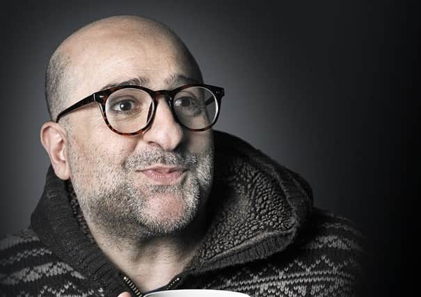 Funnyman Omid Djalili is at the Grand Theatre on Wednesday night