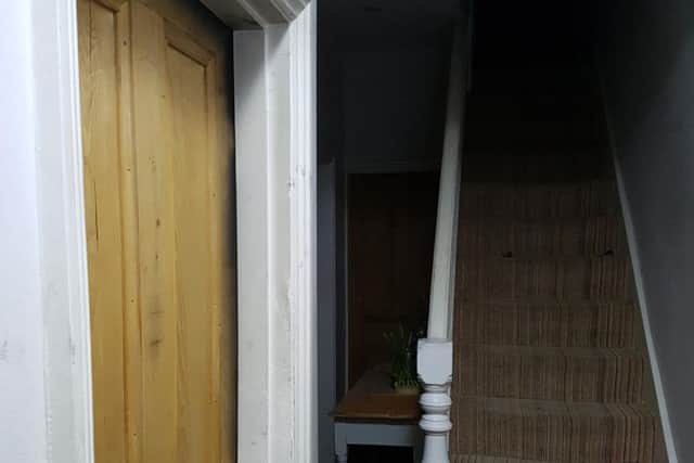 Fire doors helped to protect the Poulton couple