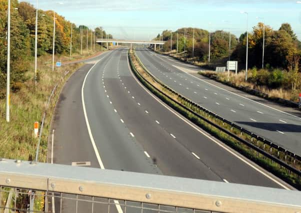 The M6 at Junction 28 - Leyland