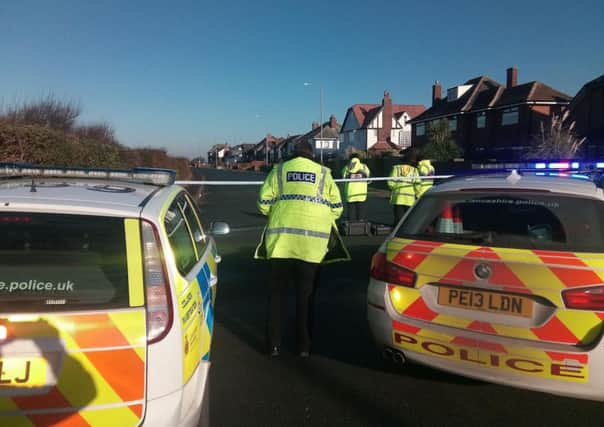 Police are still at the scene this morning