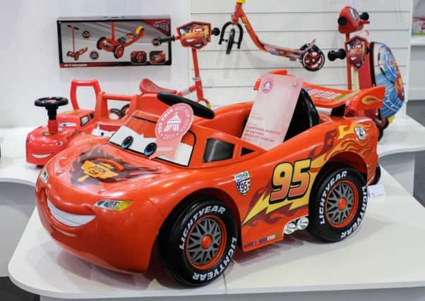 A ride-on replica of Cars' Lightning McQueen has been tipped as one of 2017's top toys - despite costing a whopping 200.