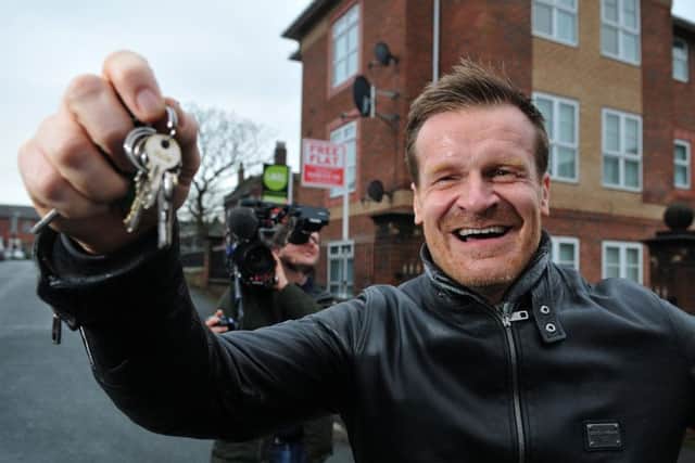 Successful property developer Marco Robinson is giving one of his flats away to a needy person in Preston