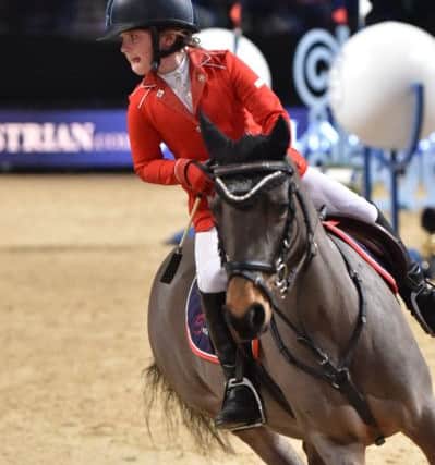 Lucy Bowen-Howard at the Liverpool International Horse Show (LIHS)