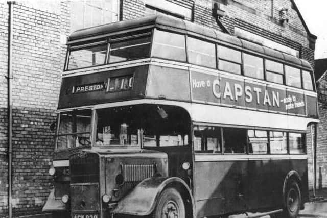 Ribble Motor Services Bus, Preston c.1946