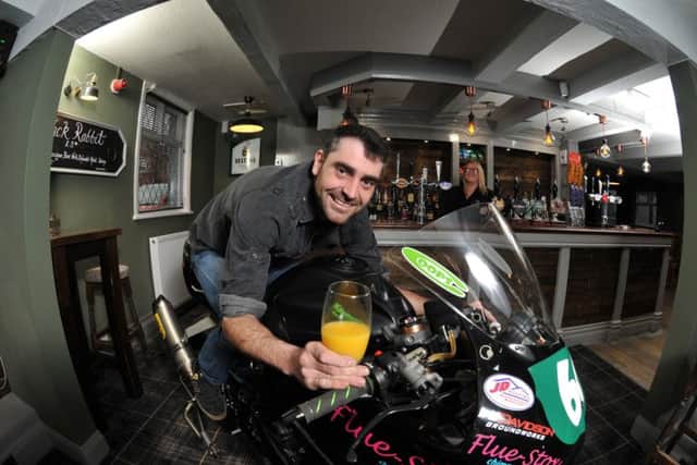 Photo Neil Cross
Racer Darren Cooper is opening his own pub, Th'Owd Smithy Inn, Much Hoole, alongside his racing career