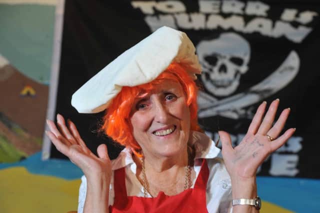 Photo Neil Cross
Thornley Birds 2017 pantomime Peter Pan
Founder Margaret Blackburn in her final panto roll