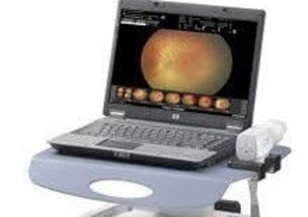 A Retcam machine, used to help save the sight of premature babies with  Retinopathy of Prematurity (ROP)