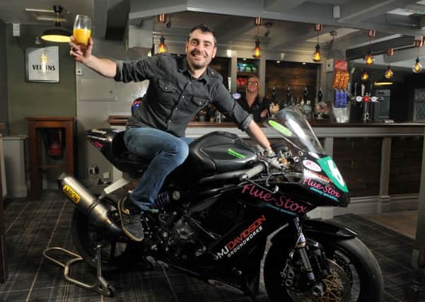 Photo Neil Cross
Racer Darren Cooper is opening his own pub, Th'Owd Smithy Inn, Much Hoole, alongside his racing career